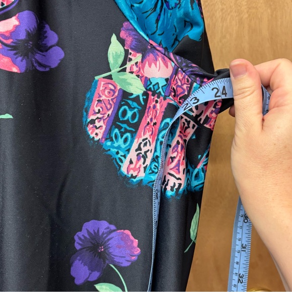 Anthony Richards floral nightgown house dress, 2X - Picture 8 of 11